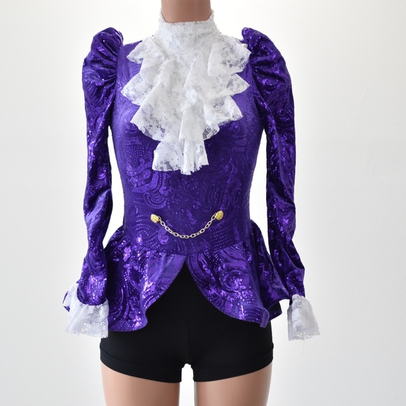 Prince Purple Rain Glamour Costume Size 